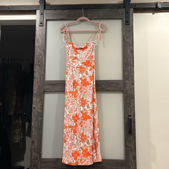 NWOT Free People Beach Party Midi Dress - Picture 9 of 16